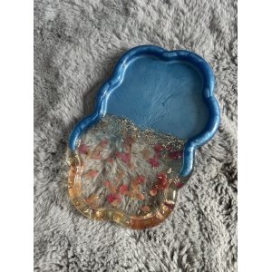 Plateau XL - Bleu / Rose