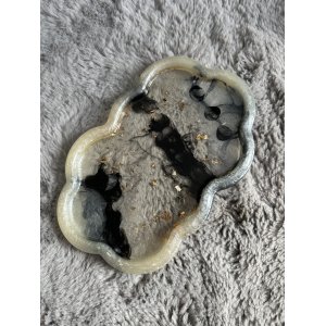 Plateau XL - Noir/ blanc